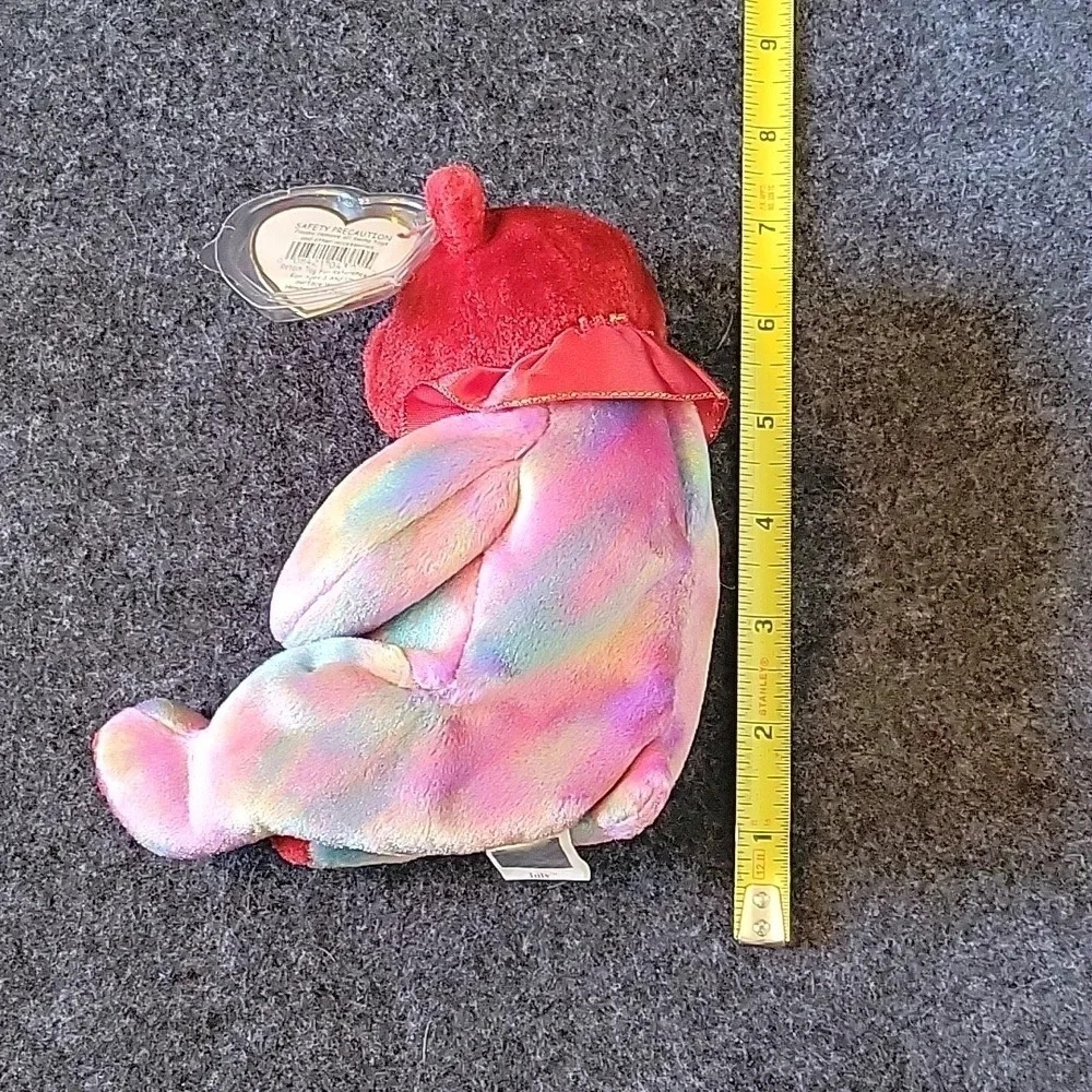 🌴3/$15🌴 July Birthday Teddy Bear Red Kid adult plush toy Celebration - Picture 7 of 9